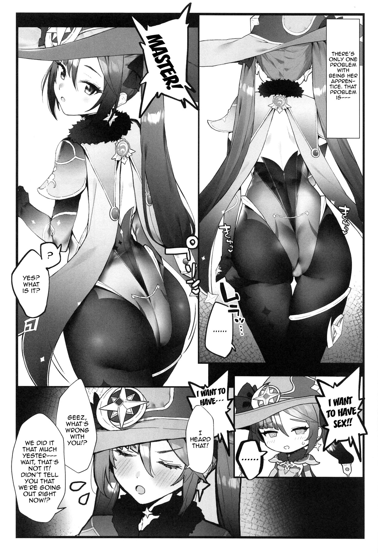 A Book About Becoming Mona-chan’s Disciple And Getting Lewd With Her – Genshin Impact - 3