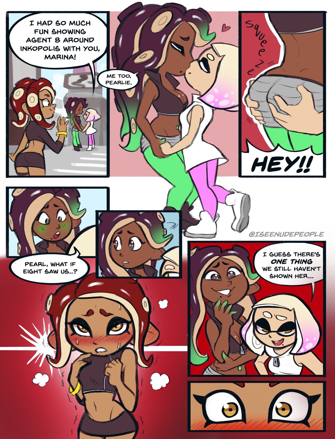 A Date with 8 – Splatoon Porn - 1