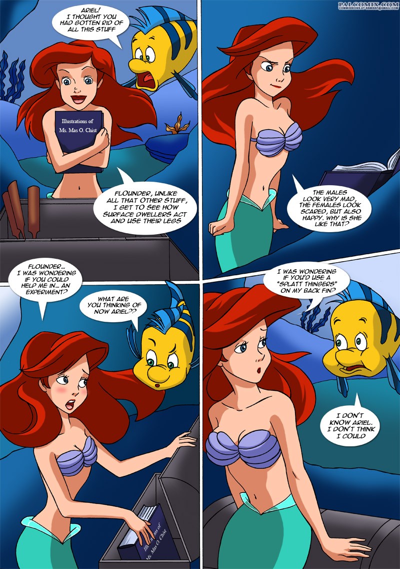 A New Discovery for Ariel – Palcomix - 2