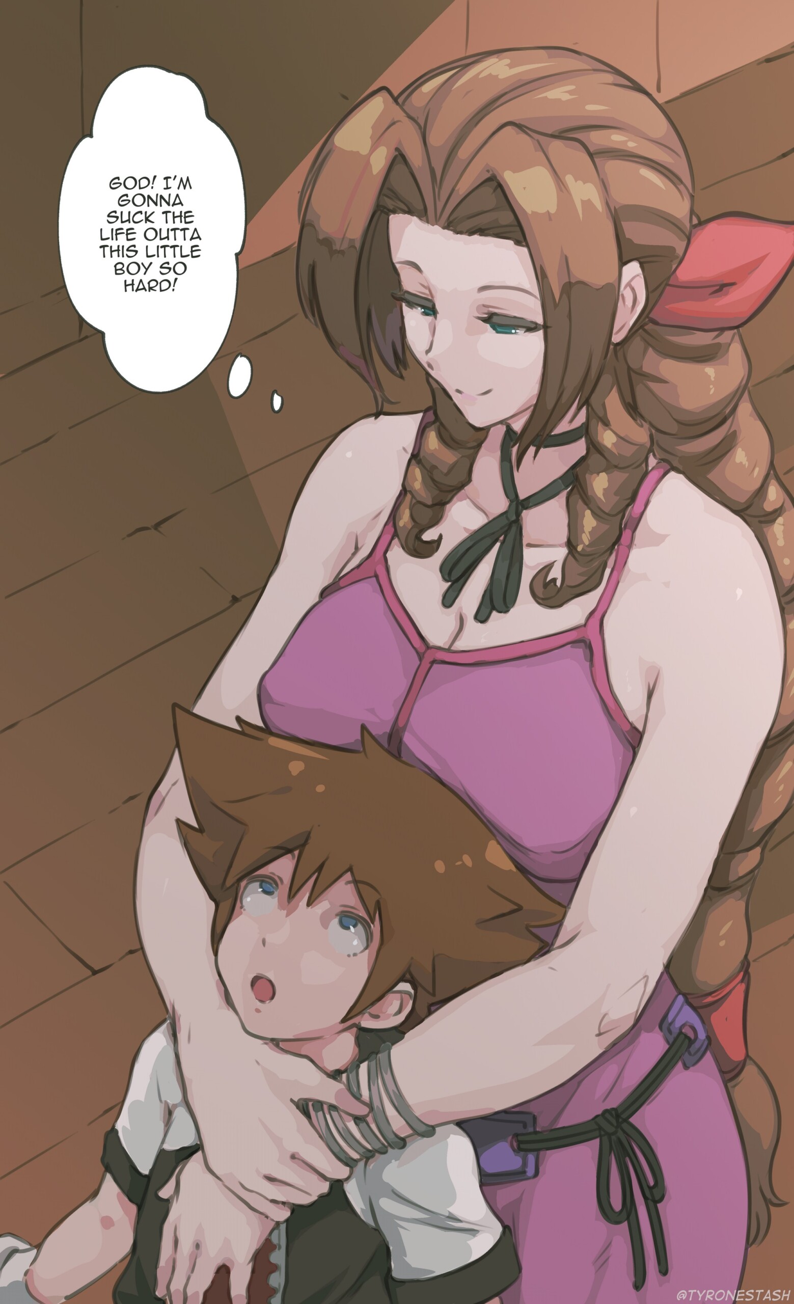 Aerith and Sora – Tyrone - 1