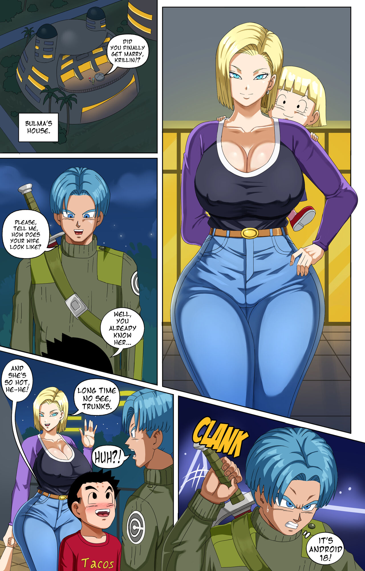 Android 18 And Trunks – Pink Pawg - 1