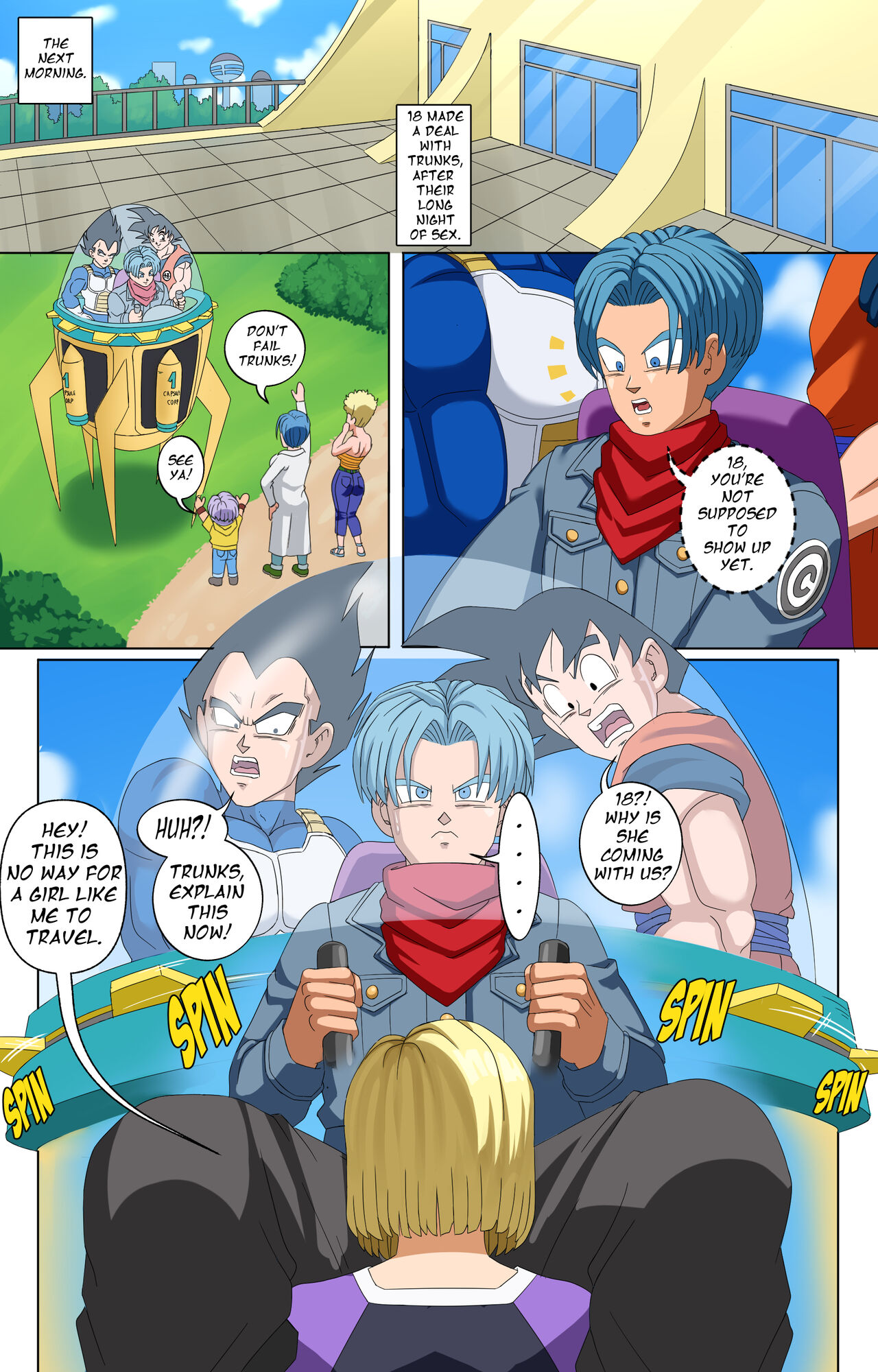 Android 18 And Trunks – Pink Pawg - 23