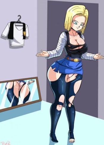 Android 18 meets Krillin – Pink Pawg 4