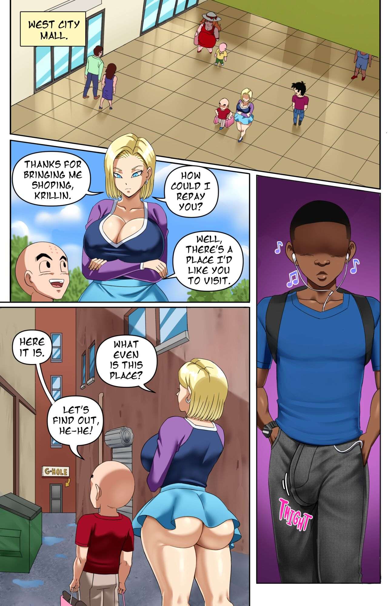 Android 18 NTR 4 – Pink Pawg - 1