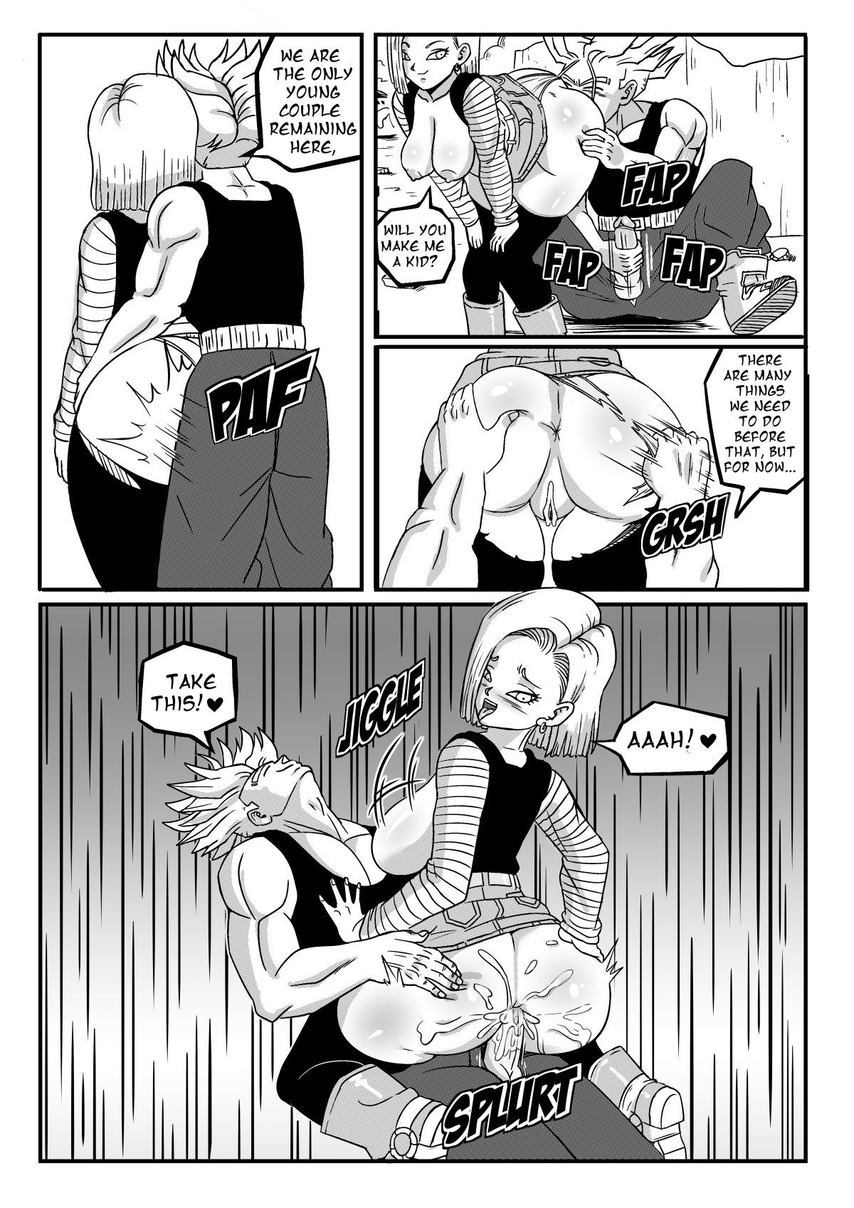 Android 18 Stays in the Future – PinkPawg - 11