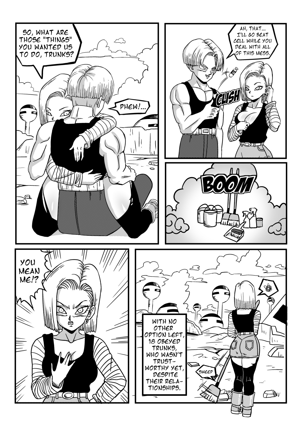 Android 18 Stays in the Future – PinkPawg - 13