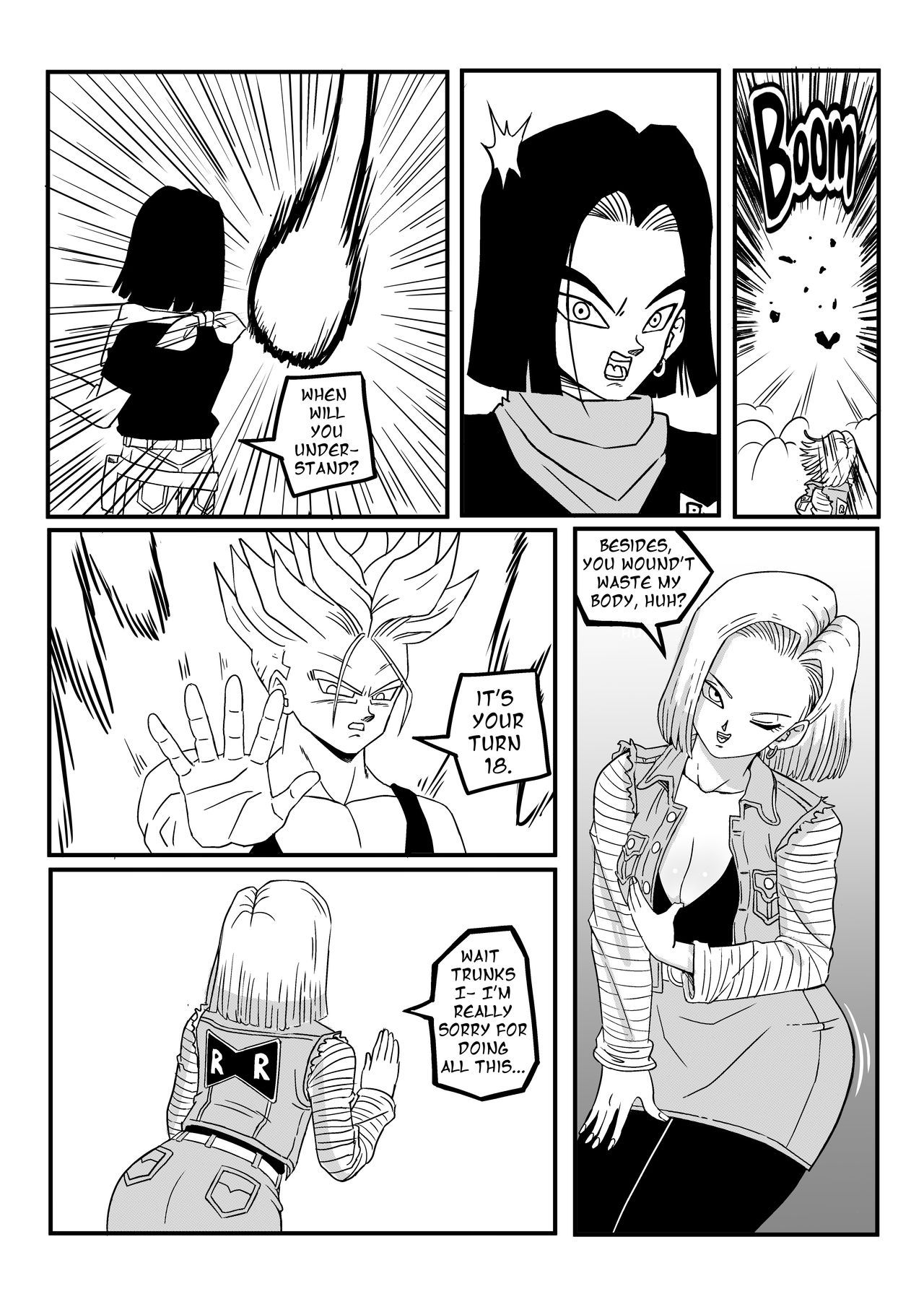 Android 18 Stays in the Future – PinkPawg - 3