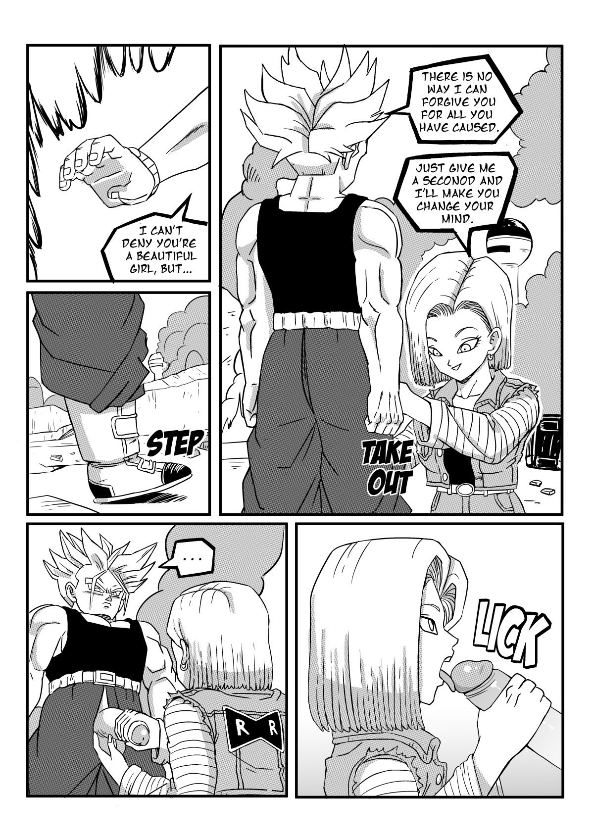 Android 18 Stays in the Future – PinkPawg - 4