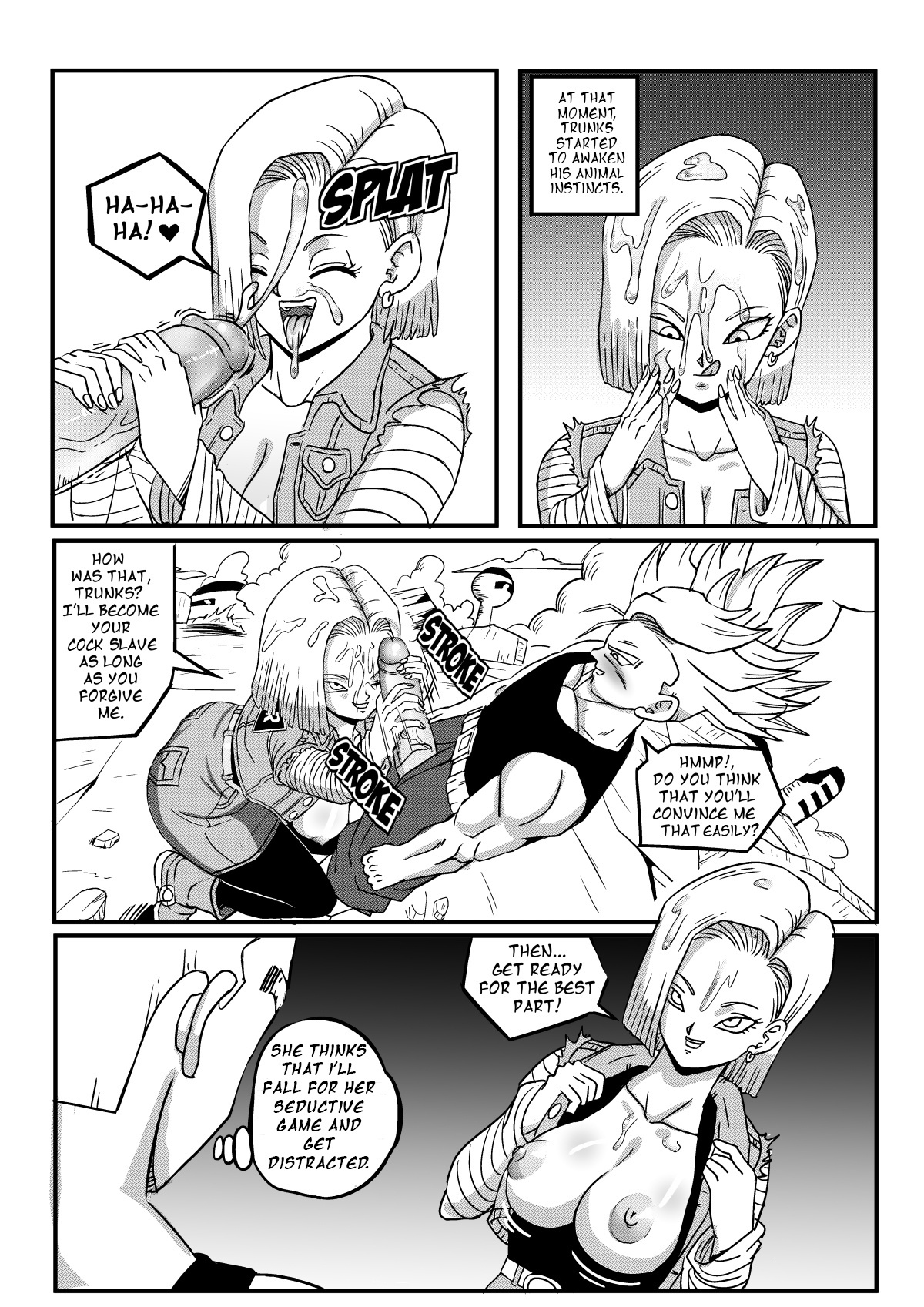 Android 18 Stays in the Future – PinkPawg - 6