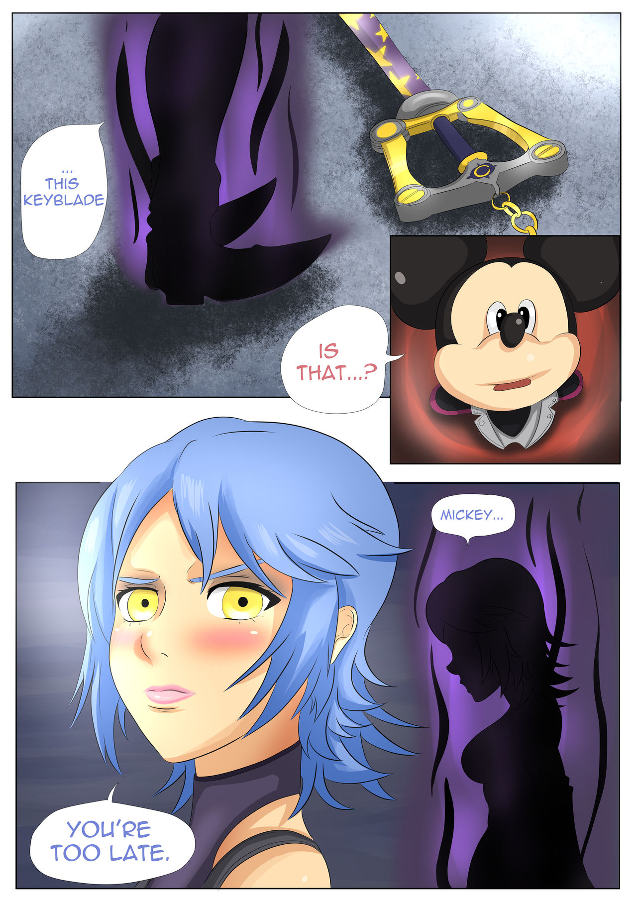 Aqua, The Darkness Origin – kingdom hearts - 2