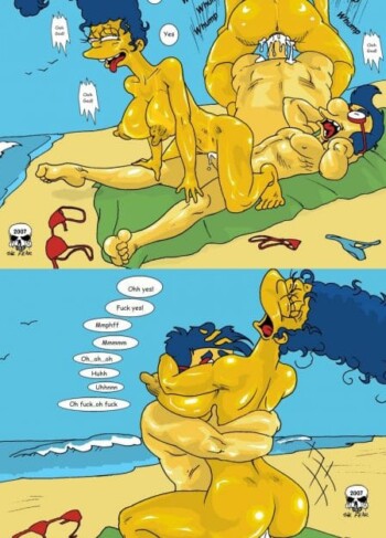 Beach Fun – Simpsons XXX 4