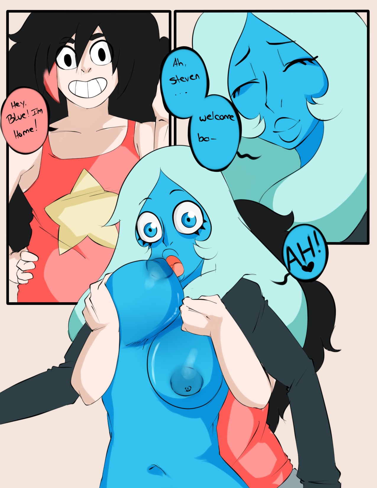 Blue Diamond Waifu – Inuyuru - 1