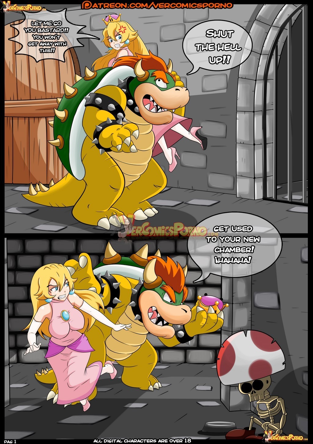 Bowsette Rescue – VerComicsPorno - 2