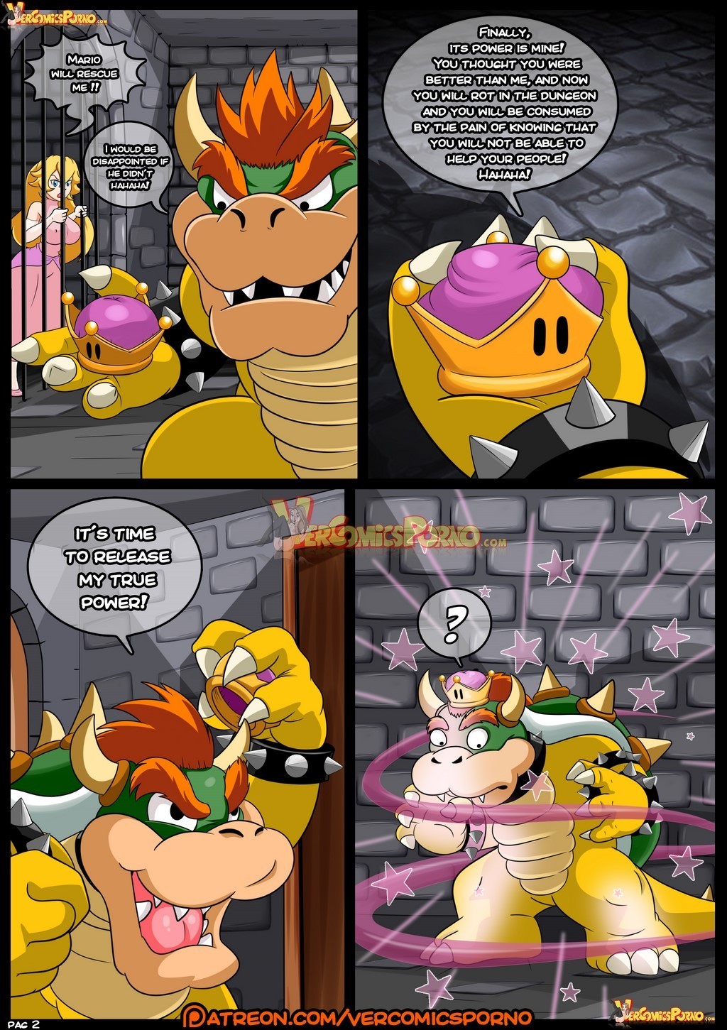 Bowsette Rescue – VerComicsPorno - 3