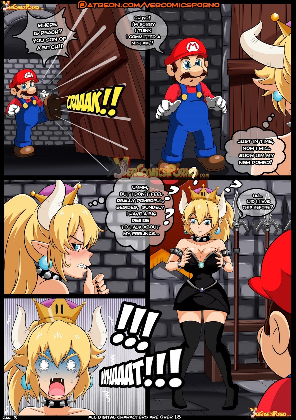 Bowsette Rescue – VerComicsPorno - 4