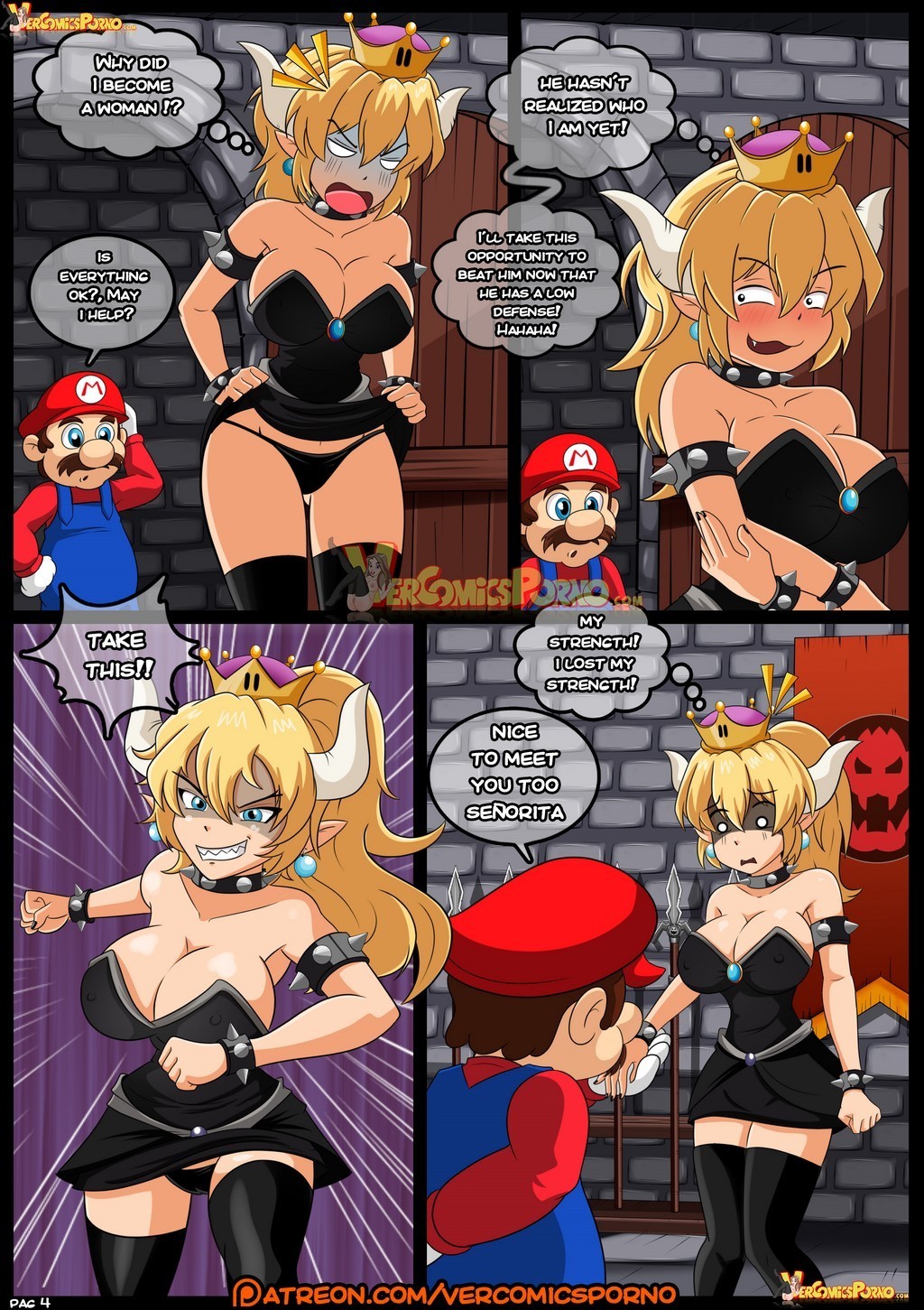 Bowsette Rescue – VerComicsPorno - 5