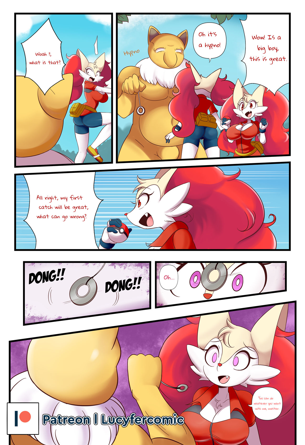 Braixen – Lucyfer-comic - 2