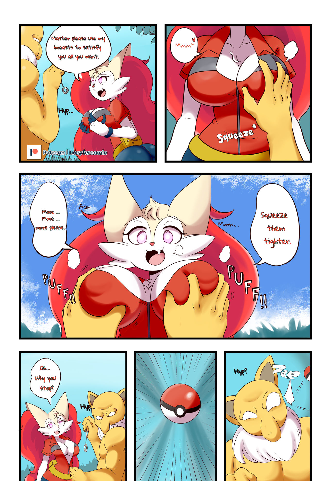 Braixen – Lucyfer-comic - 3