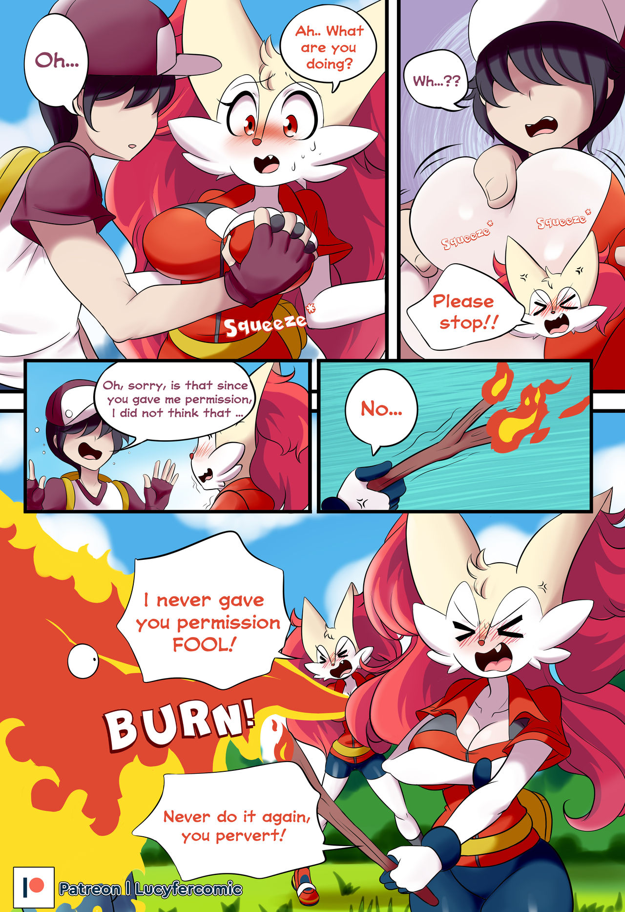 Braixen Bray – Lucyfer-comic - 9