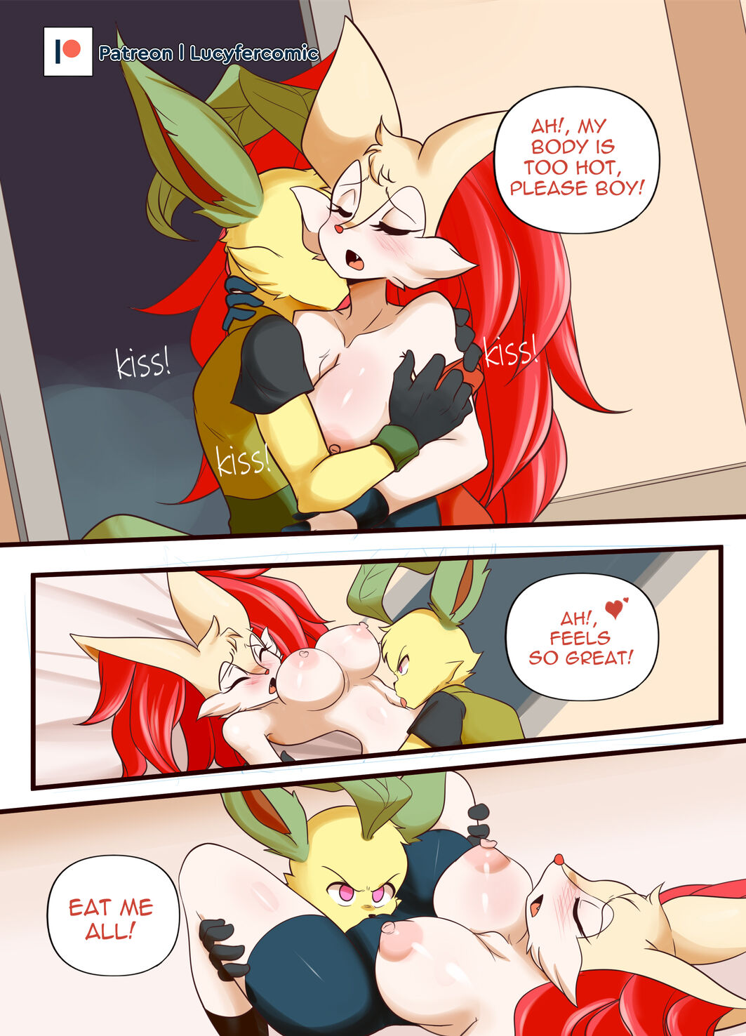 Bray X Kaito – Lucyfer comic - 9