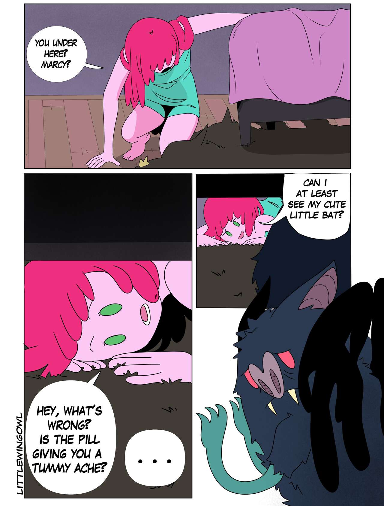 Bubbline comic – Littlewingowl - 13