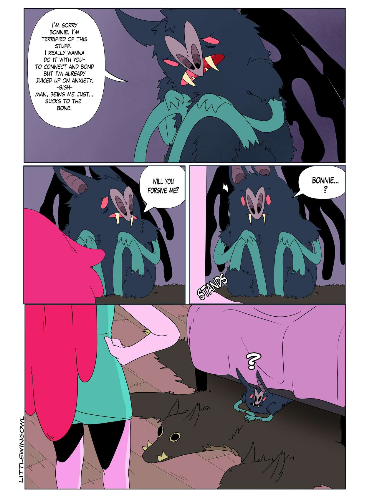 Bubbline comic – Littlewingowl - 14