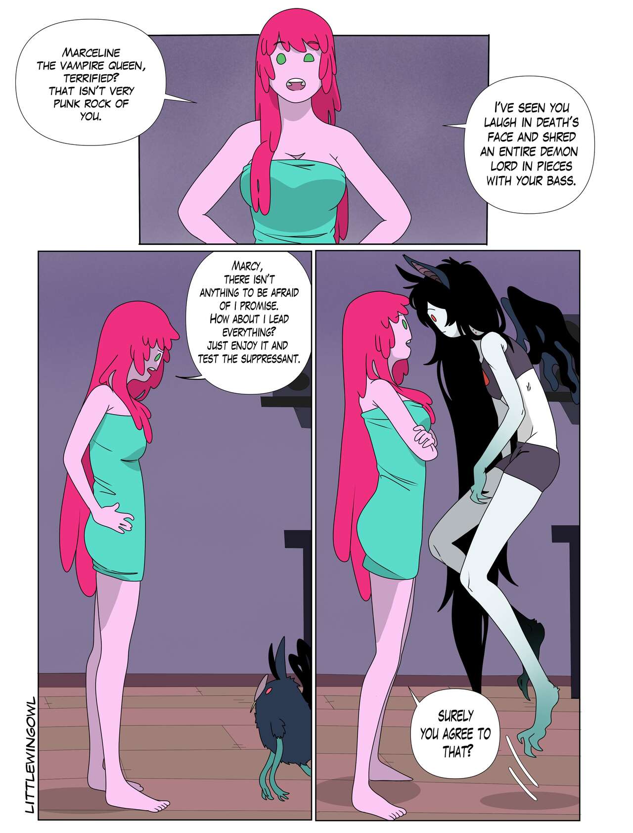 Bubbline comic – Littlewingowl - 15