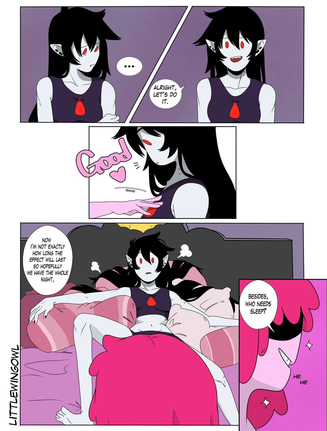 Bubbline comic – Littlewingowl - 16