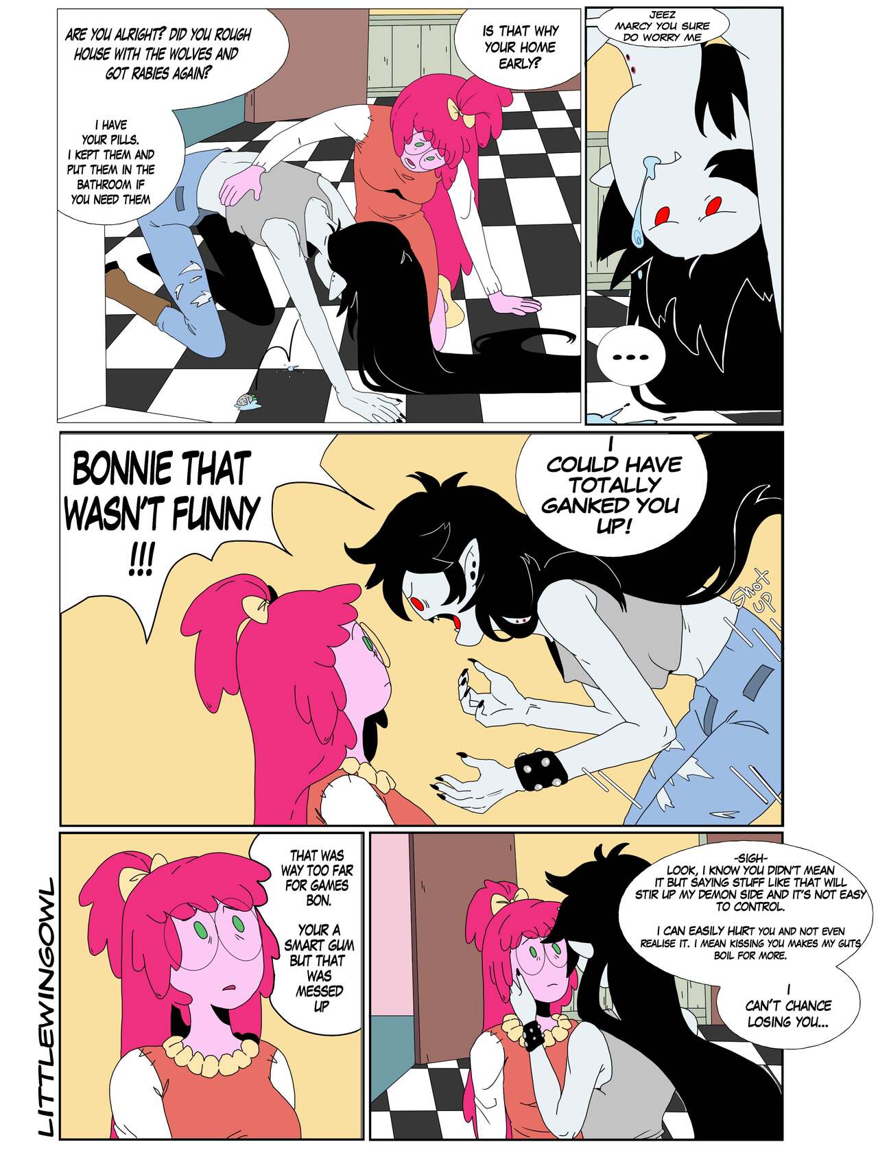 Bubbline comic – Littlewingowl - 4