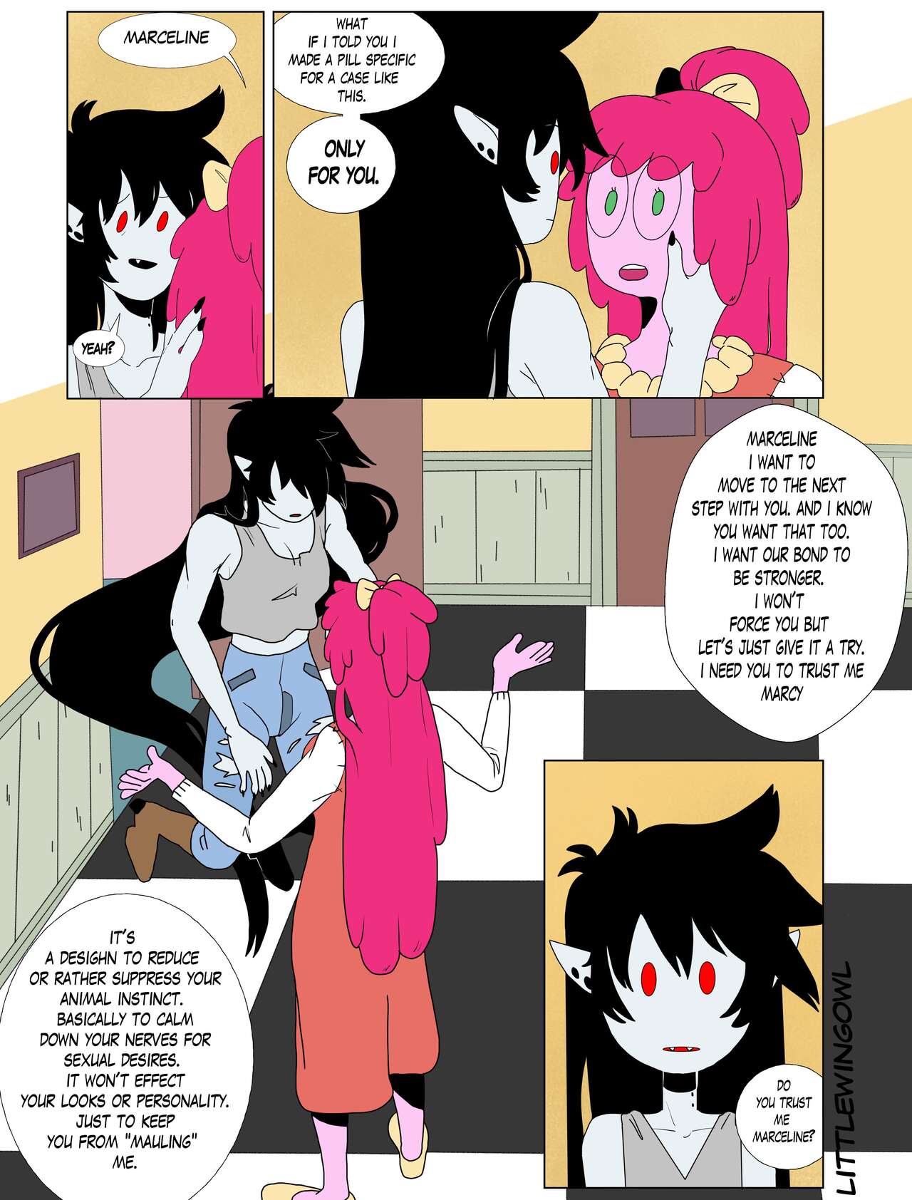 Bubbline comic – Littlewingowl - 5