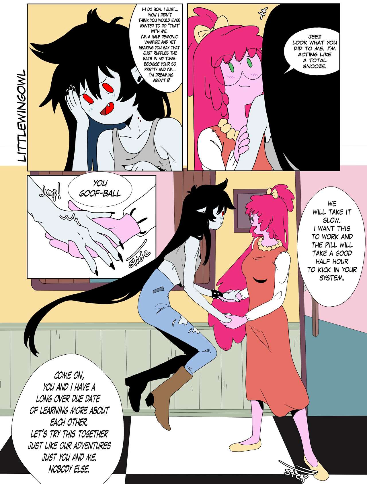 Bubbline comic – Littlewingowl - 6