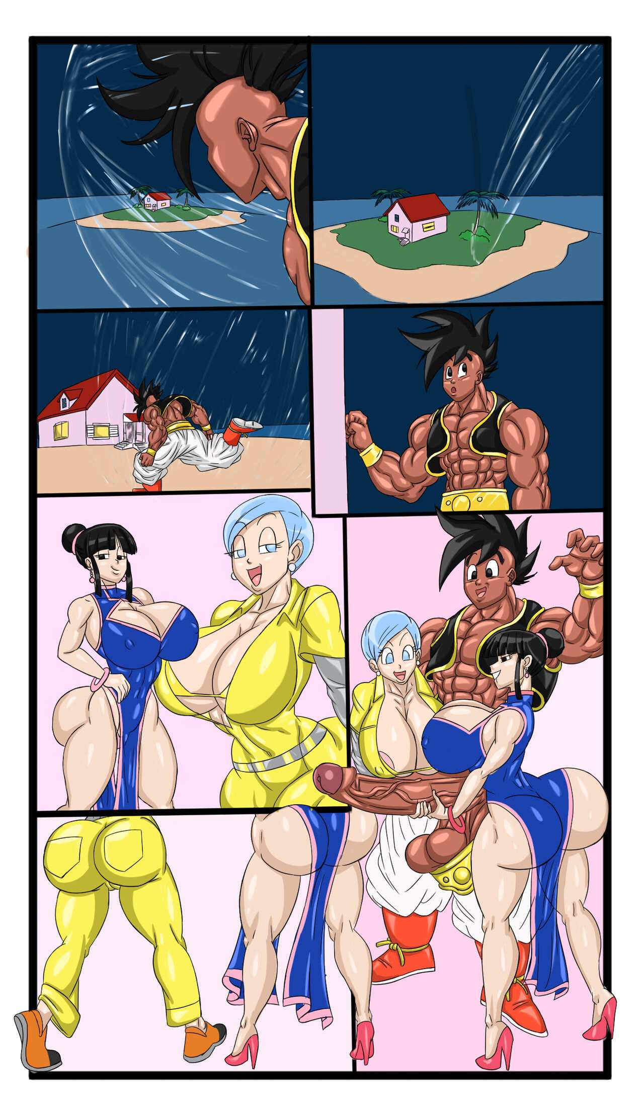 Bulma and Chichi Tag Team – Sol1Sun - 2