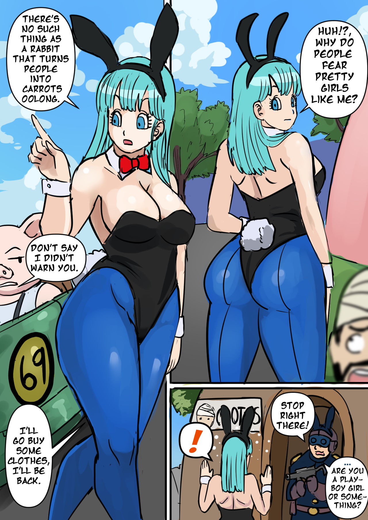 Bulma Short Comic – PinkPawg - 1