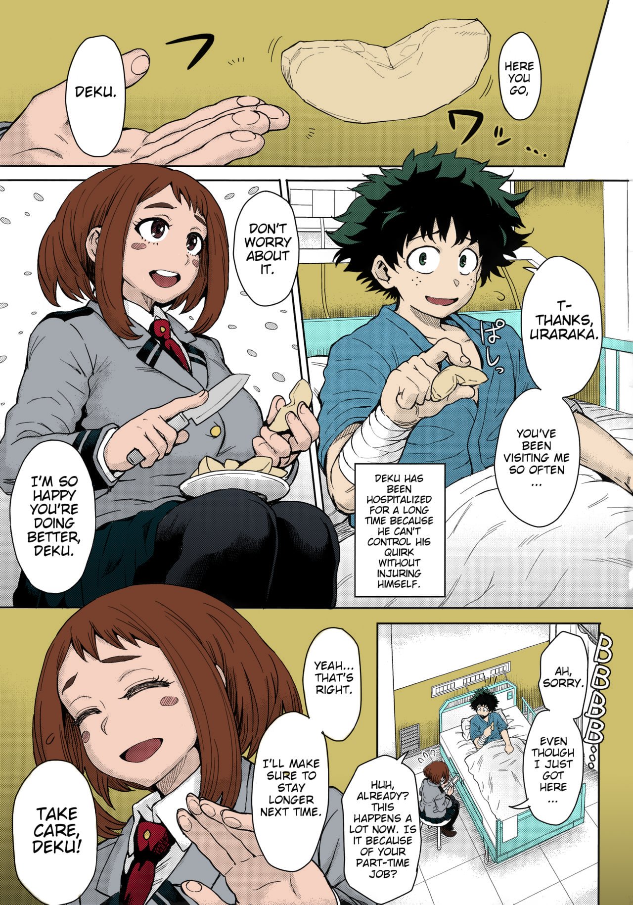 [Colorized] Uraraka Ura Fuzoku Uraraka’s Behind the Scenes Prostitution - 3