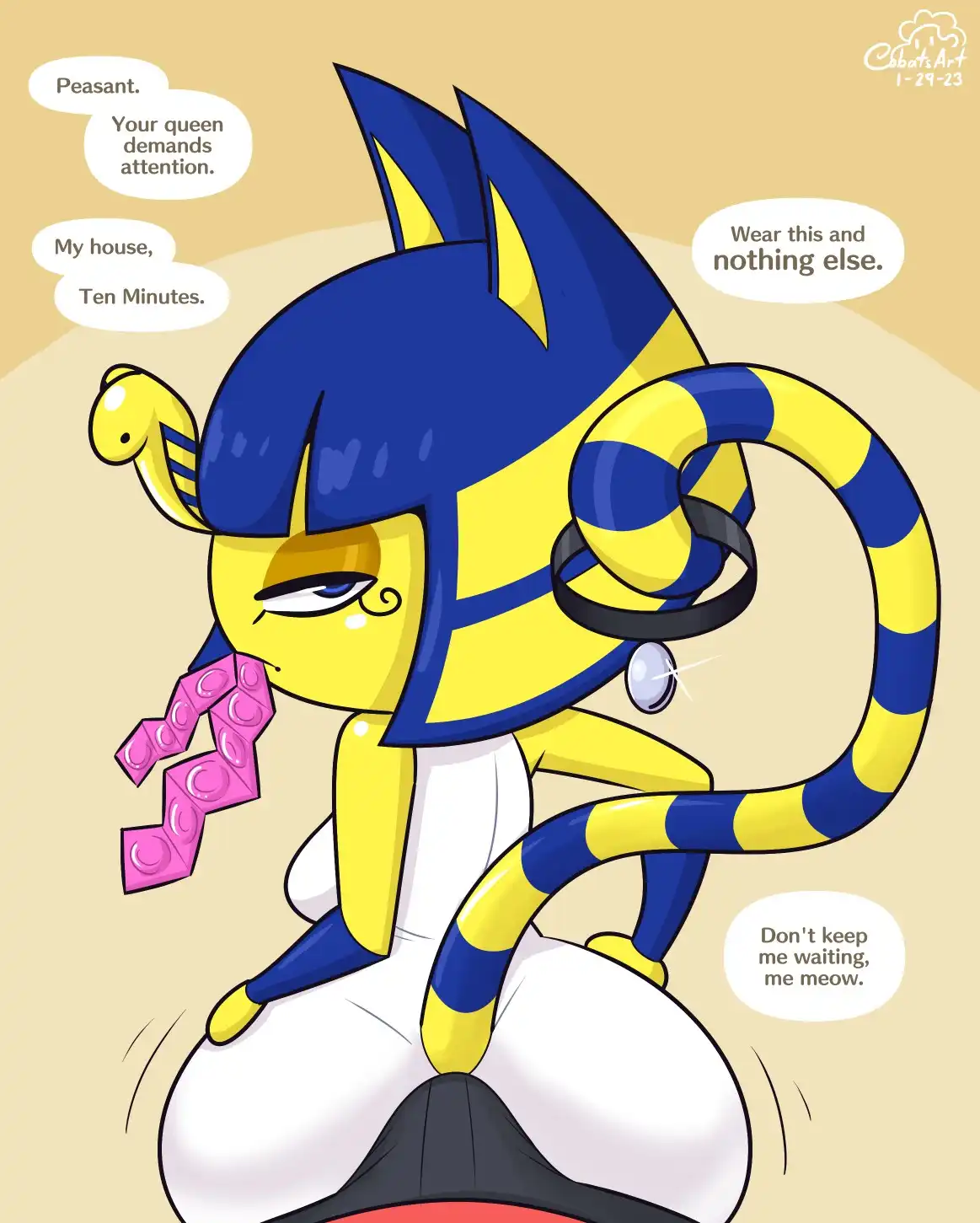 Confessing to Ankha – Cobatsart - 1