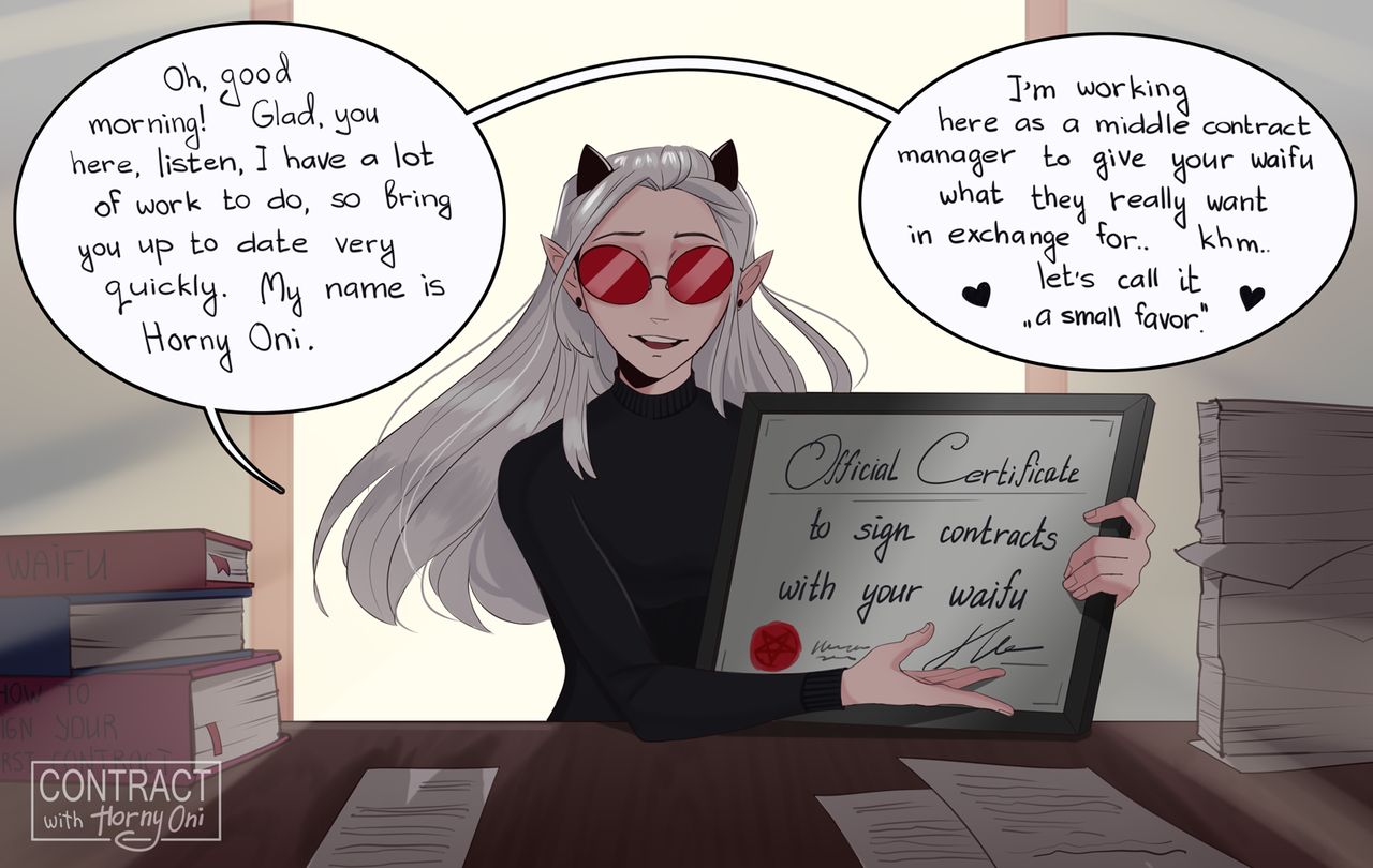 Contract with Horny Oni Lord Dominator – Horny Oni - 1