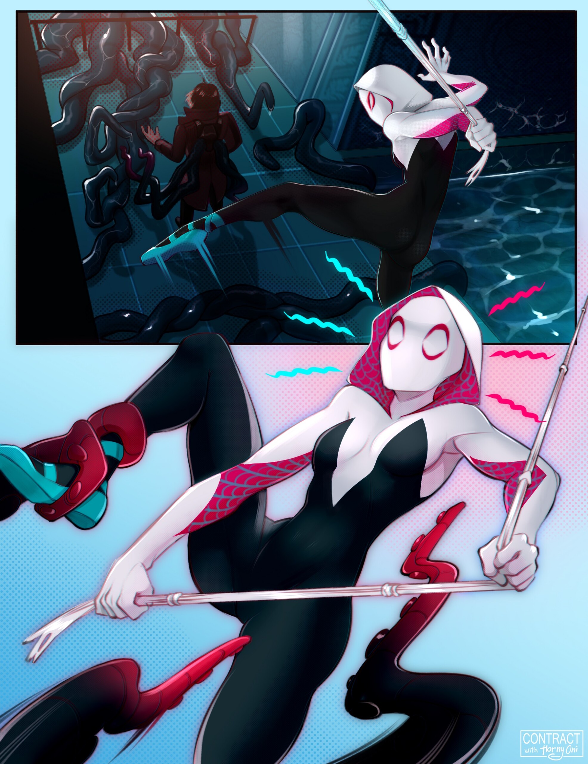 Contract with Spider-Gwen – Horny-Oni - 1