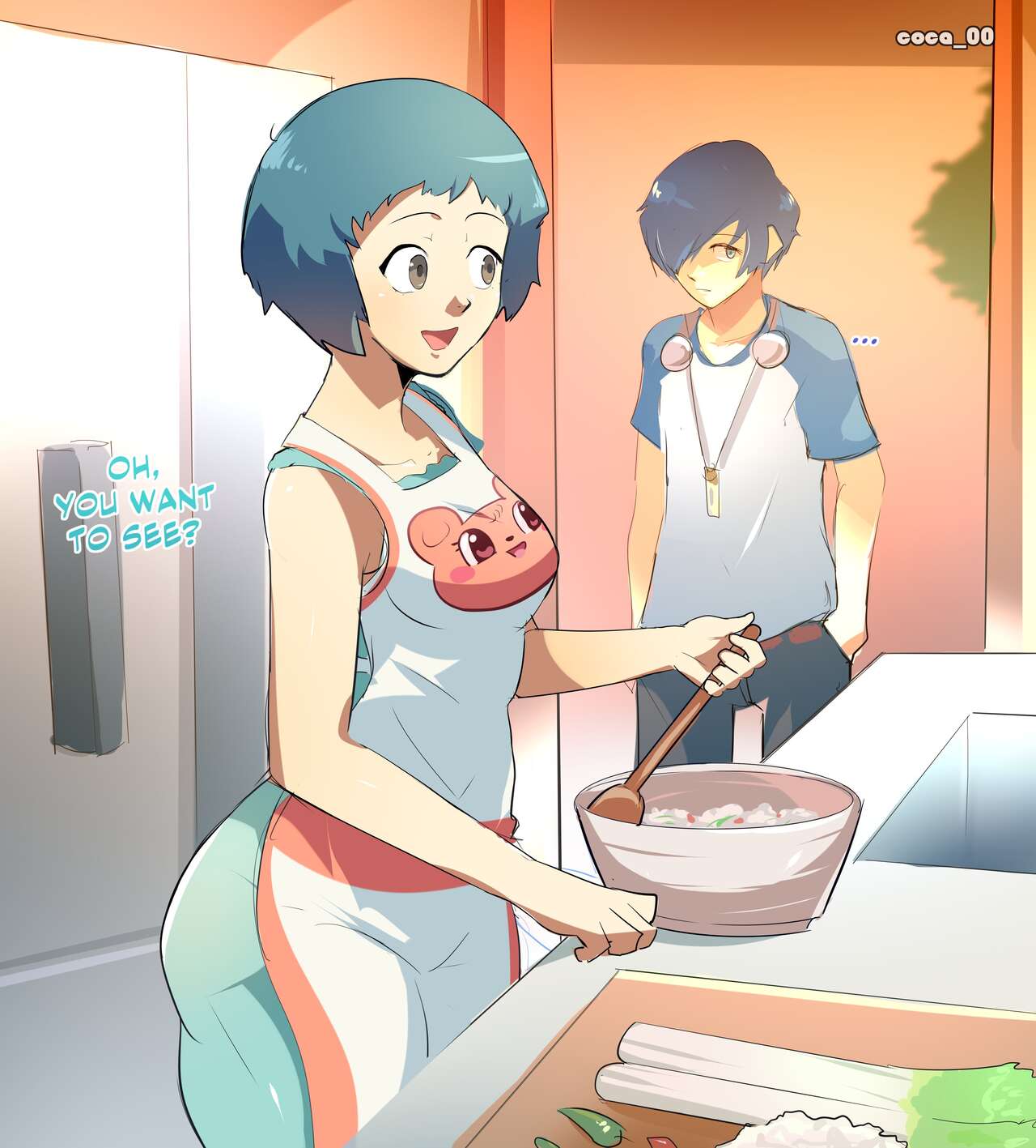 Cooking with Fuuka – Persona 3 - 1