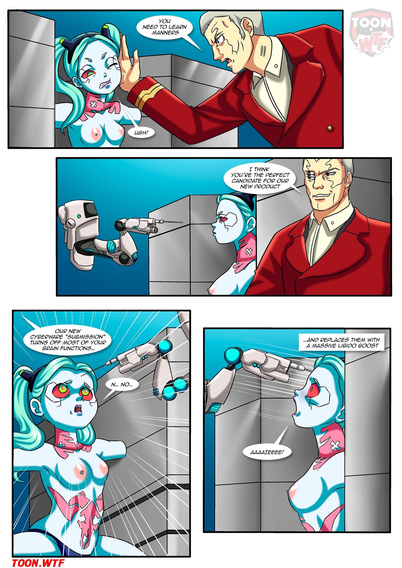 Cyberslaves 2077 Edgerunners – Palcomix - 8