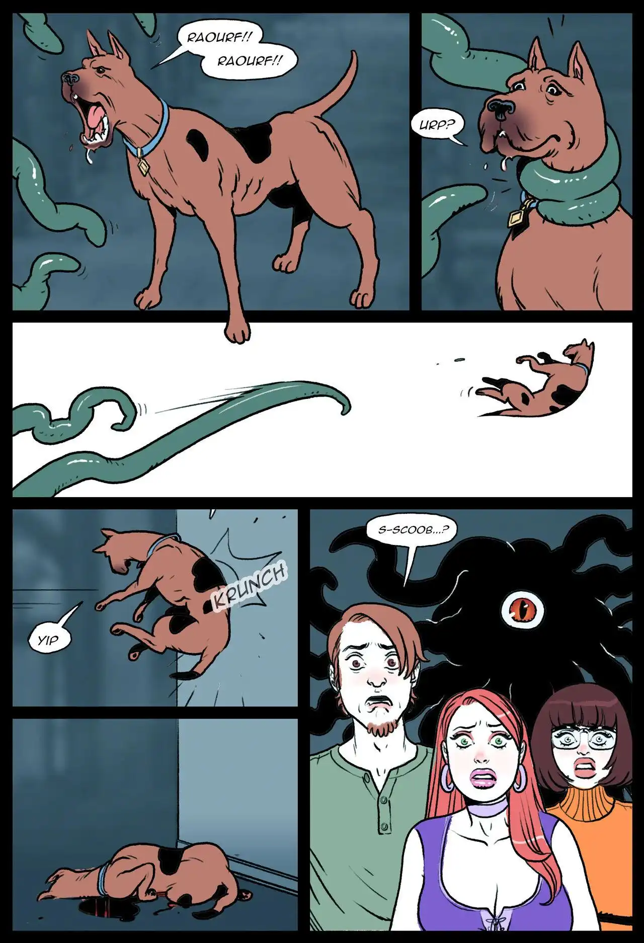 Daphne & Velma vs Tentacles – Pegasus Art - 6