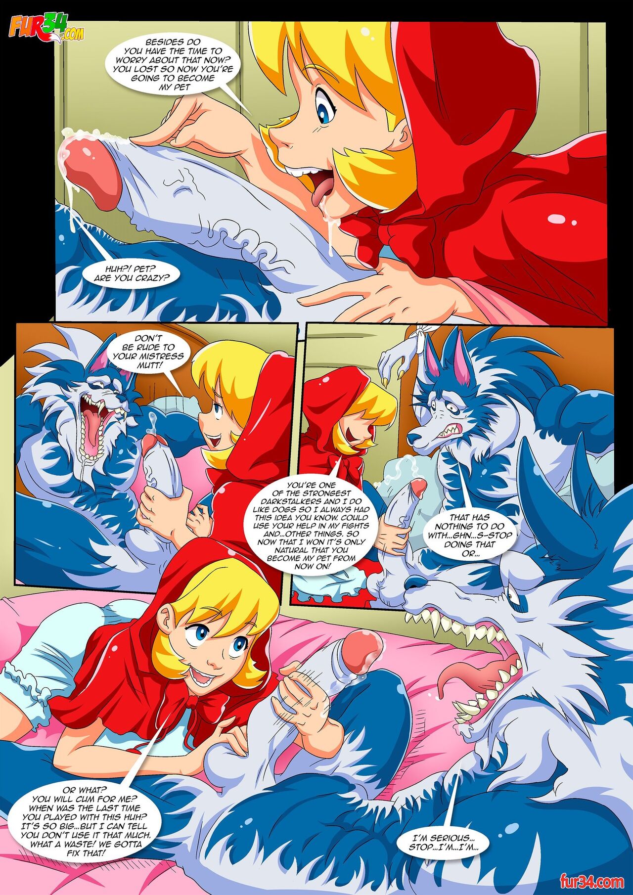 Darkstalker’s Tale of Little Red Riding Hood – Palcomix - 4