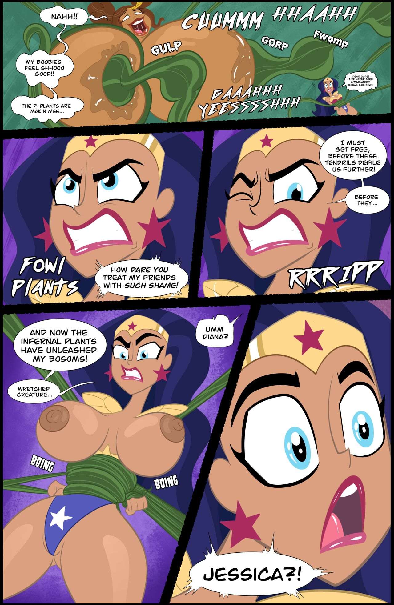 DC Super Hero Girls: Tentacletime – Ameizing Lewds - 14