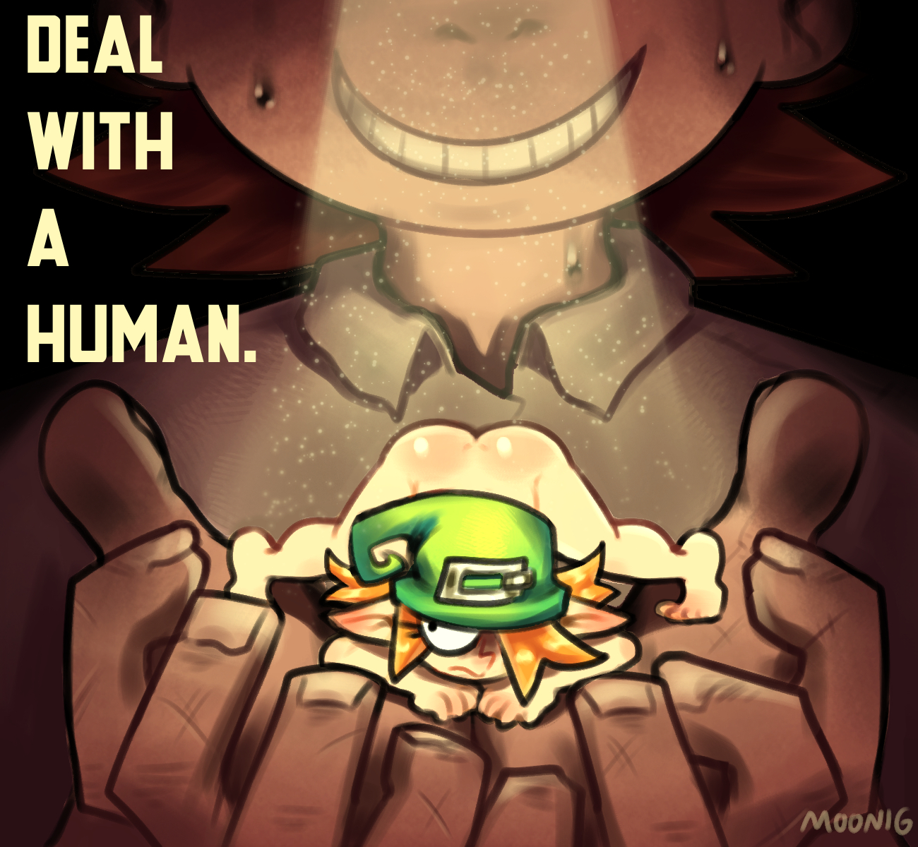 Deal With a Human – lilmooonie - 1