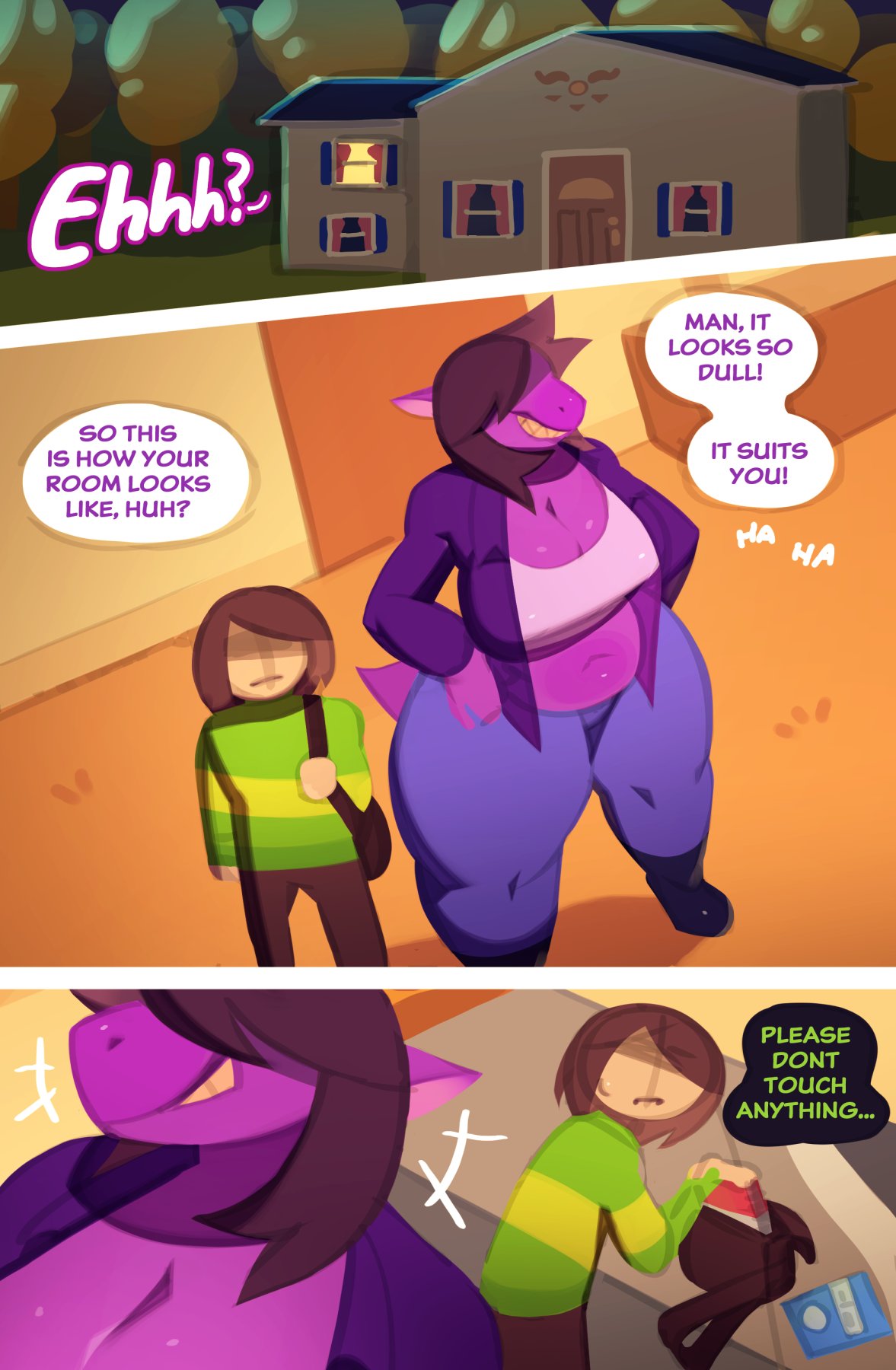 Deltarune Kris and Susie – svarzye - 2