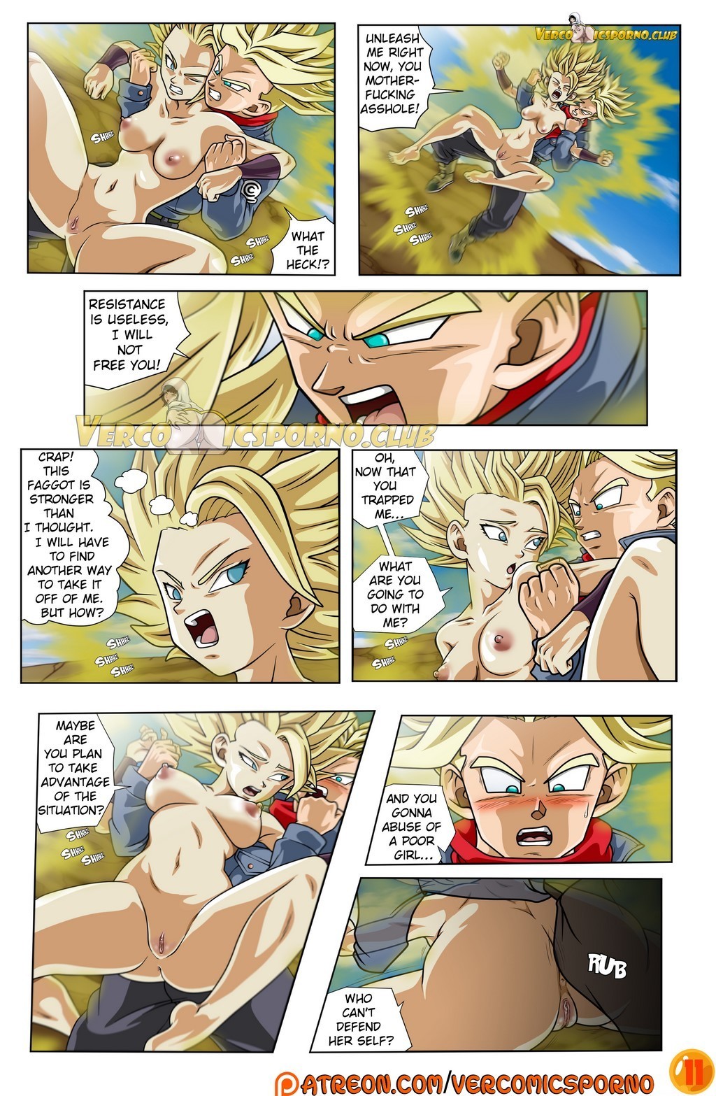 Dragon Ball Super – Trunks and Caulifla - 12