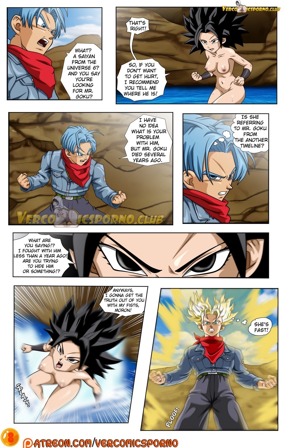 Dragon Ball Super – Trunks and Caulifla - 9