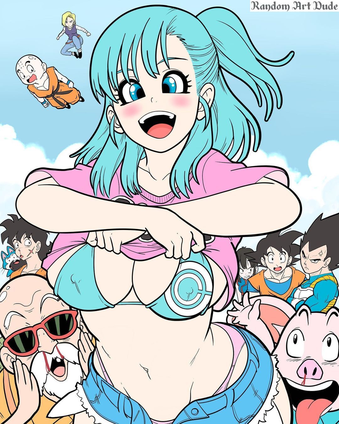 Dragon Bulma Z – RandomArtDude - 12