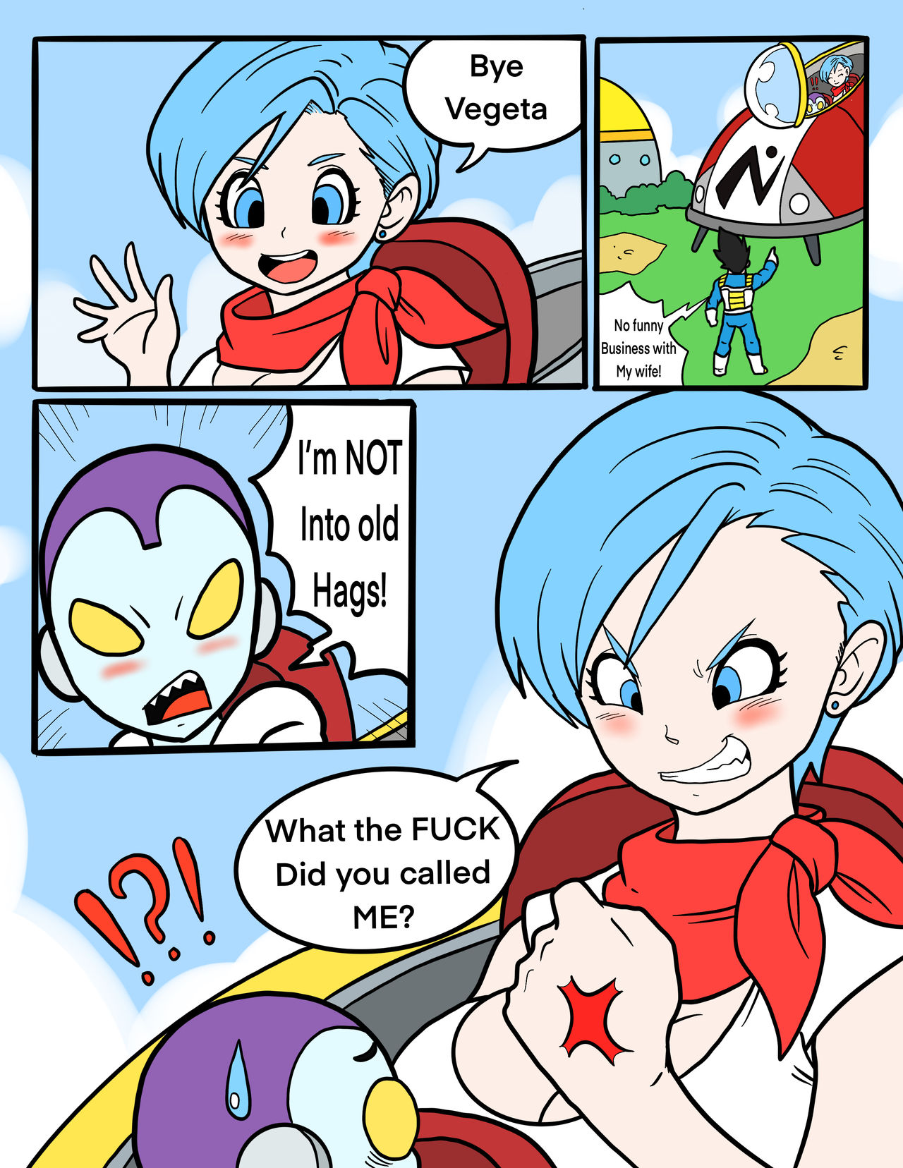 Dragon Bulma Z – RandomArtDude - 2