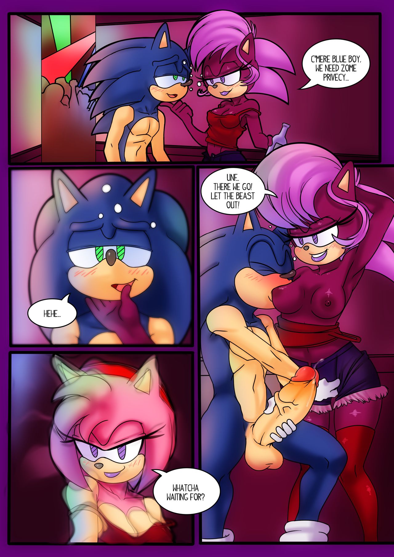 Drunk Siblings – Sonic XXX - 1