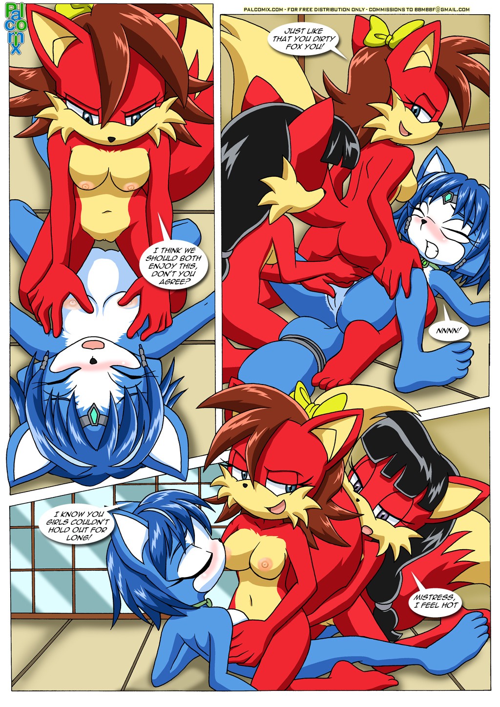 FoXXXes – Palcomix - 9